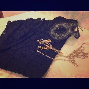 Beautiful Black Lace Skirt